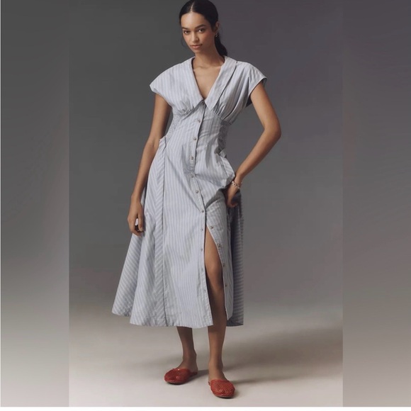 Anthropologie Blue Striped Maxi Dress - www.tita.cl Anthropologie Blue Striped Maxi Dress - www.tita.cl